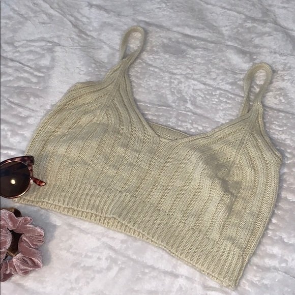 Cropped Knit Tank - Picture 2 of 2